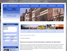 Tablet Screenshot of chucktownhomes.com